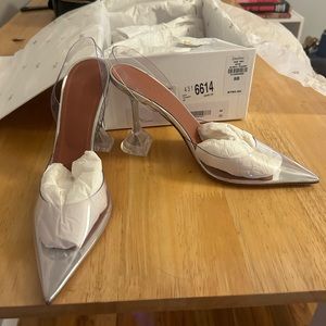 Amina Muaddi Holli Slingback